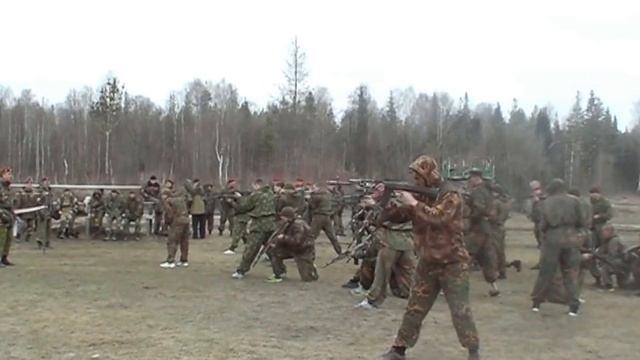 предвариловка к сдаче на краповый берет 12 отряд Нижний Тагил 2009т год смотреть онлайн