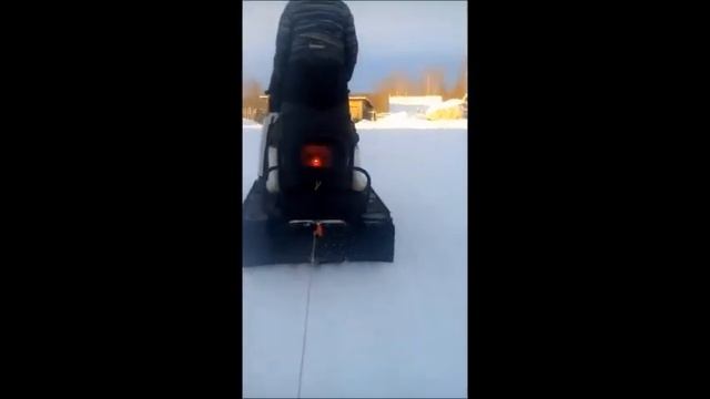 Покатушки на снегоходе буран) смотреть онлайн