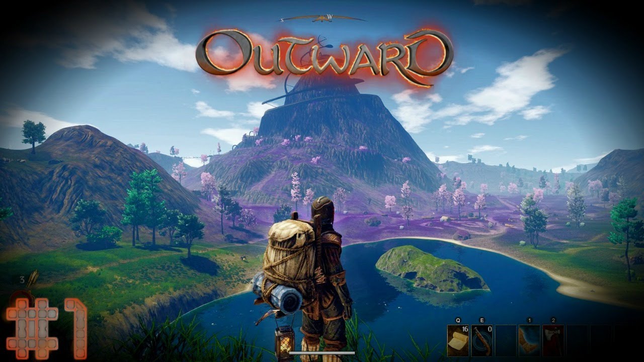 Начало - безымянные герои   Outward (RPG выживание) прохождение перепрохождение запись #1