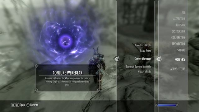 New Skyrim Dragonborn DLC Power/Spell - Conjure Werebear (Werebear in Dragonborn DLC) смотреть онлайн