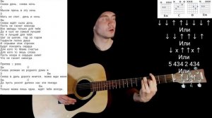 Мама - Динар Рахматуллин: как играть на гитаре без баррэ, аккорды разбор + cover