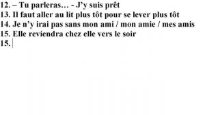 Французский по плейлистам. Урок 10.2. Практика
