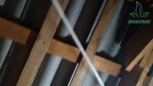 Шиферное перекрытие нюансы в утеплении