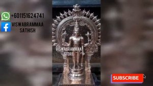 Maha Vishnu Statue/Idol/Vigraham|Bronze/Brass/Panchaloham