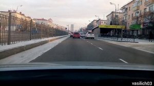 Улан - Удэ Декабрь 2020г. На автомобиле по дорогам города.