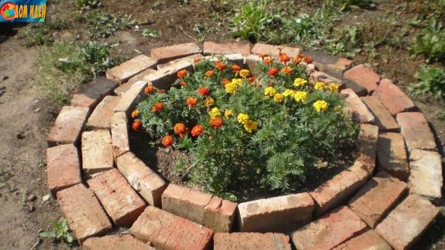 Лучшие идеи для дачи / Что можно сделать из старого кирпича смотреть онлайн