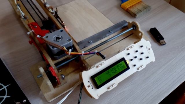одномоторный ЧПУ выжигатель (пирограф)