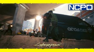 Cyberpunk 2077 - разбившийся ави и ликвидация свидетеля (NCPD) 35