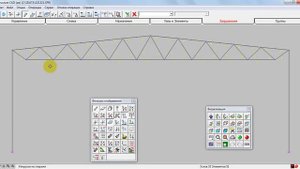 Расчет поперечной рамы каркасав SCAD