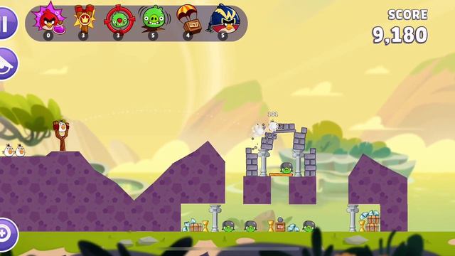 Angry Birds Reloaded - When Birds Fly Level 6 смотреть онлайн