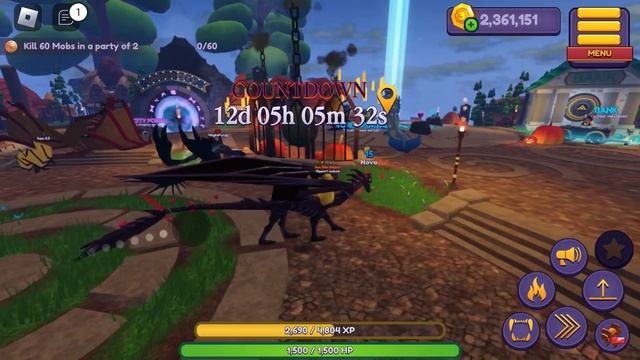 ?Halloween Countdown? | Roblox Dragon Adventures смотреть онлайн