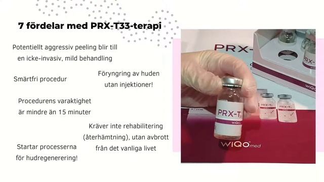 PRX-T33 kemisk peeling ansiktsbehandling Stockholm på hudvårdsklinik Beautyka смотреть онлайн