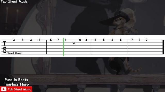 Who Is Your Favorite Fearless Hero? (Puss in Boots) Guitar Tutorial смотреть онлайн