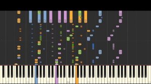 IMPOSSIBLE REMIX - Basics In Behaviour - Baldi's Basics - The Living Tombstone Piano Cover