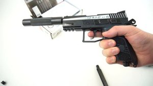 Тест удлинителя ствола и ASG CZ 75 P-07 Duty