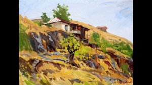 Художник Артём Пучков. Пленэр. Армения.