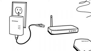 NETGEAR Powerline Adapter 2000 Mbps (2) Gigabit Ethernet Ports with Passthrough + Extra Outlet (PLP