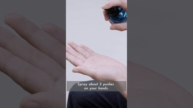 Curtain Hair with SEA SALT SPRAY #shorts смотреть онлайн