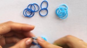 Браслет из резинок без станка на крючке. Кружевной браслет | Bracelet Rainbow Loom