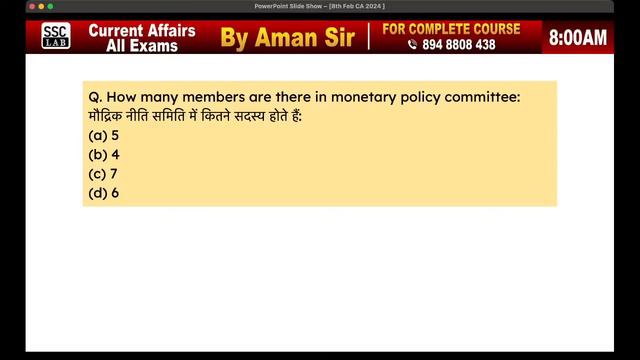 08 FEB 2024 CURRENT AFFAIRS | DAILY CURRENT AFFAIRS | CURRENT AFFAIRS TODAY + STATIC GK BY AMAN SIR смотреть онлайн
