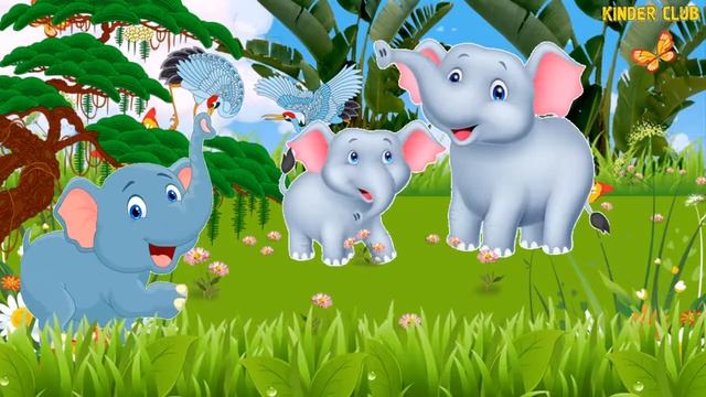 Мультик про Животных Слоны смотреть онлайн
