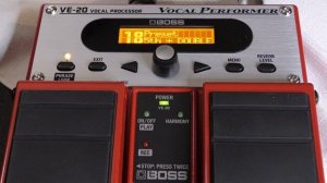 BOSS VE-20 VOCAL PROCESSOR preset voices,,,Tagalog ,part 2