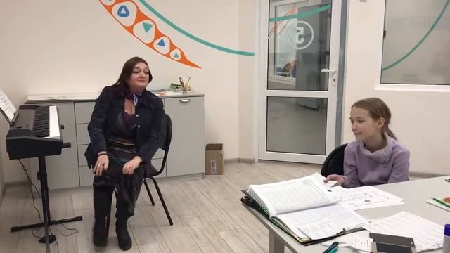Ольгинская гимназия. Урок музыки 4 класс 2