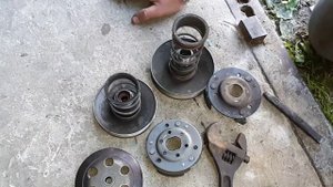 Honda lead 100 ремонт заднего вариатора сцепления замена платы аналогом