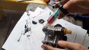 ремонт штуцера подачи насоса ZF гур  ВАЗ 2110