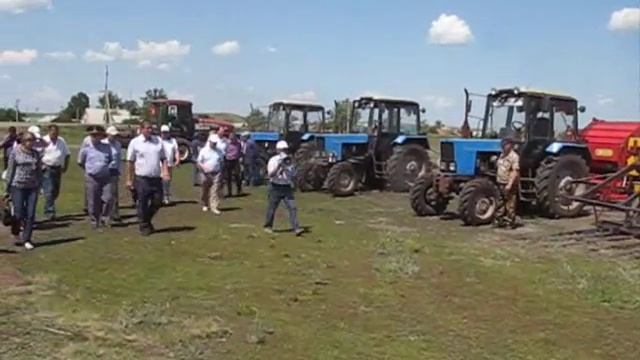 Семинар по кормозаготовке в СПК им Кирова Куюргазинского района Республики Башкортостан