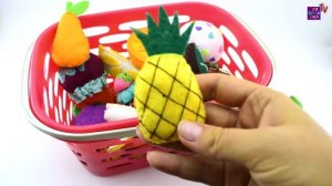?Ам Ням в поисках конфет?. Корзинка подарок с сюрпризом вкусняшками. Учим фрукты и овощи с Ам Нямом