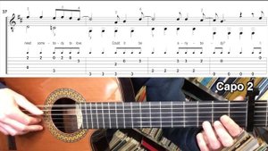 With A Little Help From My Friends - The Beatles (Easy guitar lesson)
