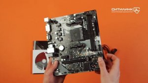 Обзор материнской платы ASROCK B450M-HDV R4.0 | Ситилинк