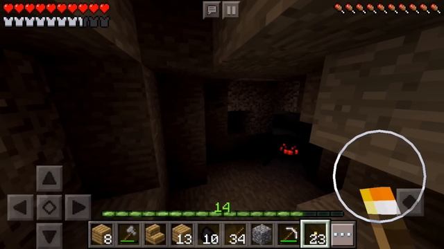 #5 ХРАНИЛИЩЕ :) Выживание в Майнкрафте ПЕ 0.14.2 на телефоне. Игра Minecraft PE 0.14.2 для детей смотреть онлайн