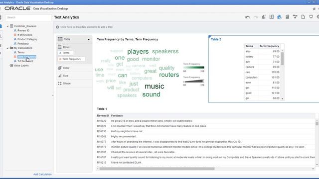 Oracle DV Desktop - Leverage Custom R Scripts Analysis (Text Analytics) смотреть онлайн