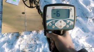 Тест катушек mars tiger на 2 частоты и катушки minelab 7.5 кГц №42