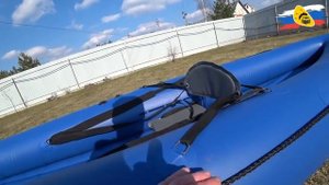 Полный обзор надувной #байдарки «Варвар-Гигант». #Распаковка и сборка