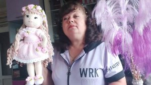 Обзор моей куколки Розочки/бесплатное мк на моем канале/розыгрыш куколки/Верочка Татаринова28.08.23