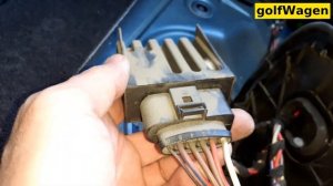 VW Golf 7 Fuel pump control module replacement /fuel pump relay/