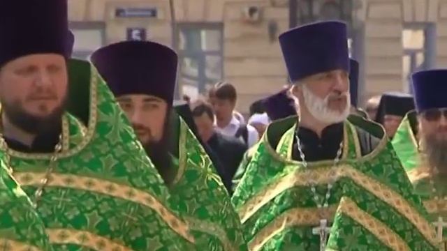 Крестный ход с иконой преподобного Евфимия Суздальского