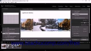 Lightroom Classic CC Tutorial Overview of Creating Web Galleries Adobe Training