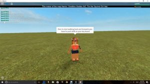 How To Walk Backwards (Roblox)