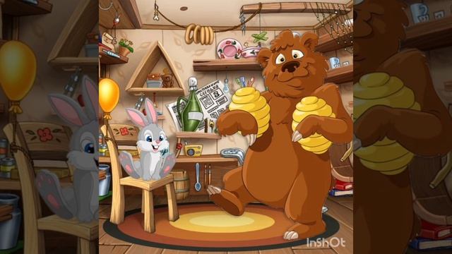 Тина Тимофеева "Сказка про волка, зайца и медведя #сказкидлядетей #детскиесказки