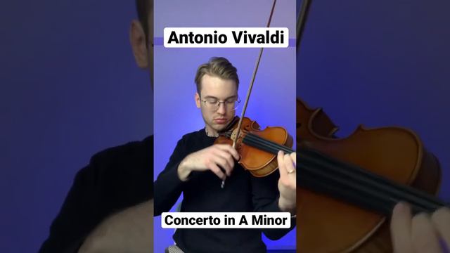 Vivaldi A Minor Violin Concerto #violin #vivaldi смотреть онлайн