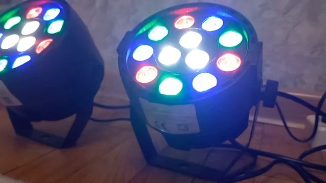 Обзор led par 12x3W смотреть онлайн