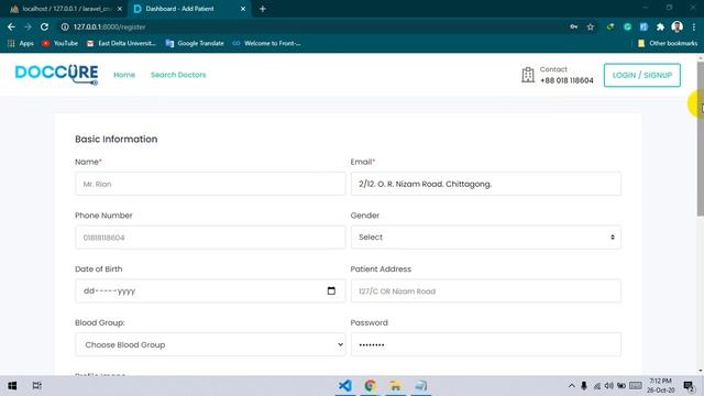 Doctor Appointment Management System Using Php & Laravel | Buy Now | by Rian  **Overview of project