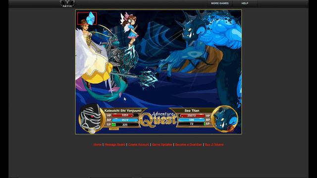 AQ Sylith the Lich (Challenge Battle) and Sea Titan of the Void смотреть онлайн