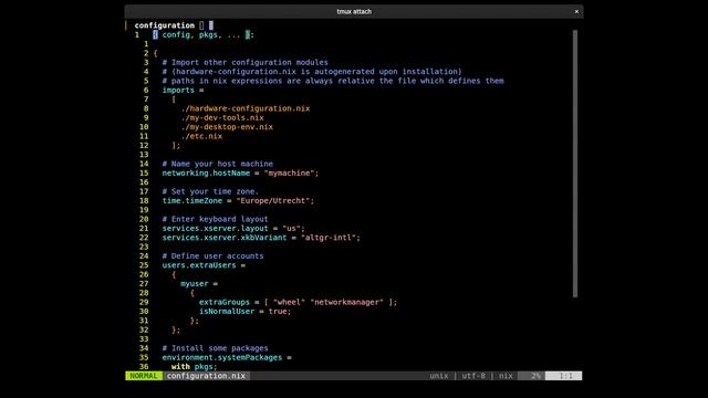 NixOS in 60 seconds смотреть онлайн
