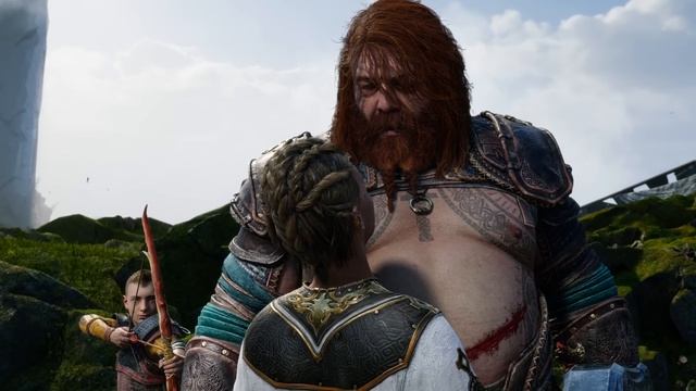 God of War Ragnarok - Хеймдалль издевается над Атреем, но вмешался Тор