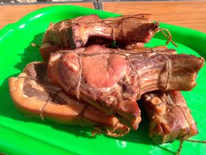 Свиные рёбрышки горячего копчения. Самый лучший рецепт.
